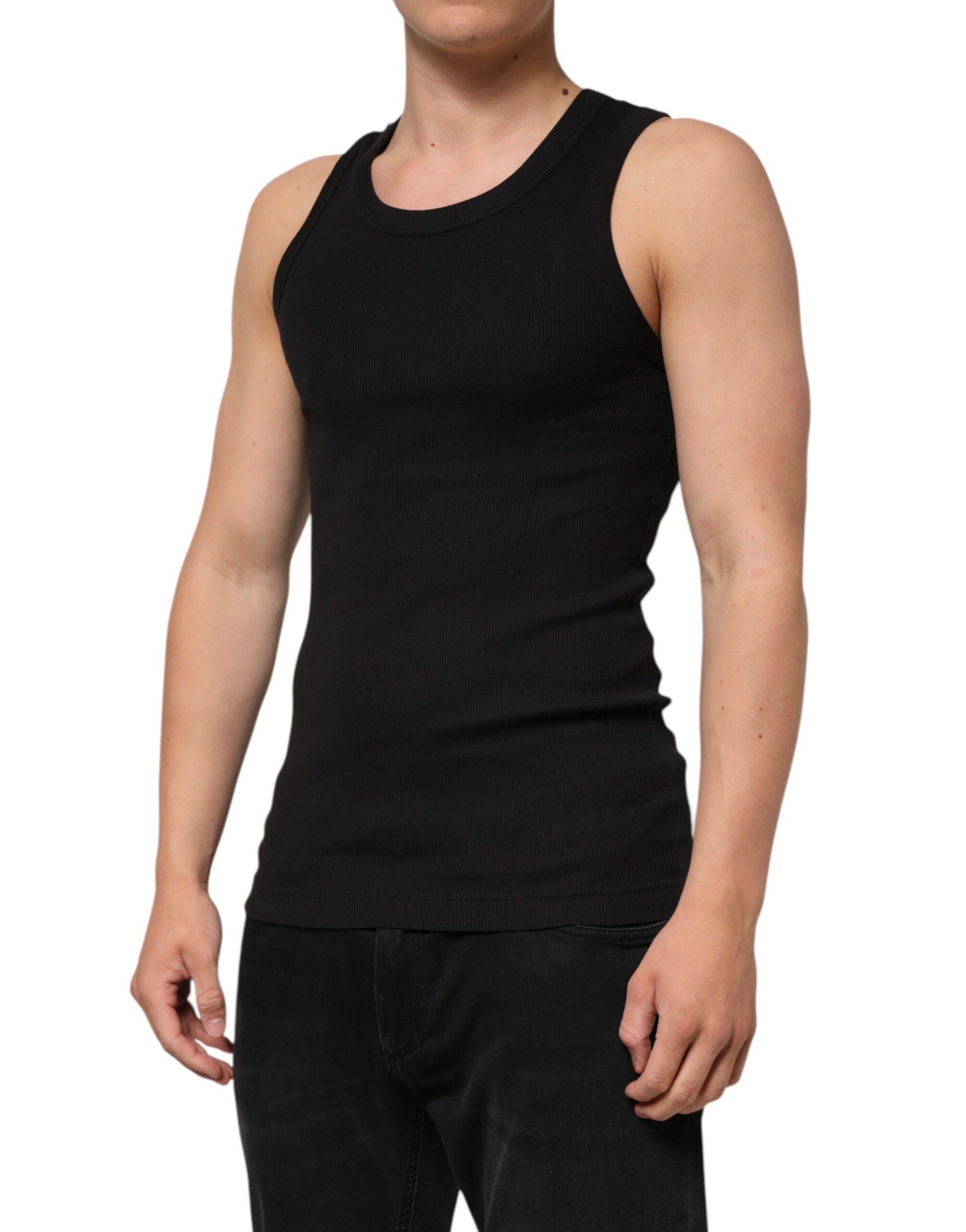 Black Tank Sleeveless Underwear Men T-shirt