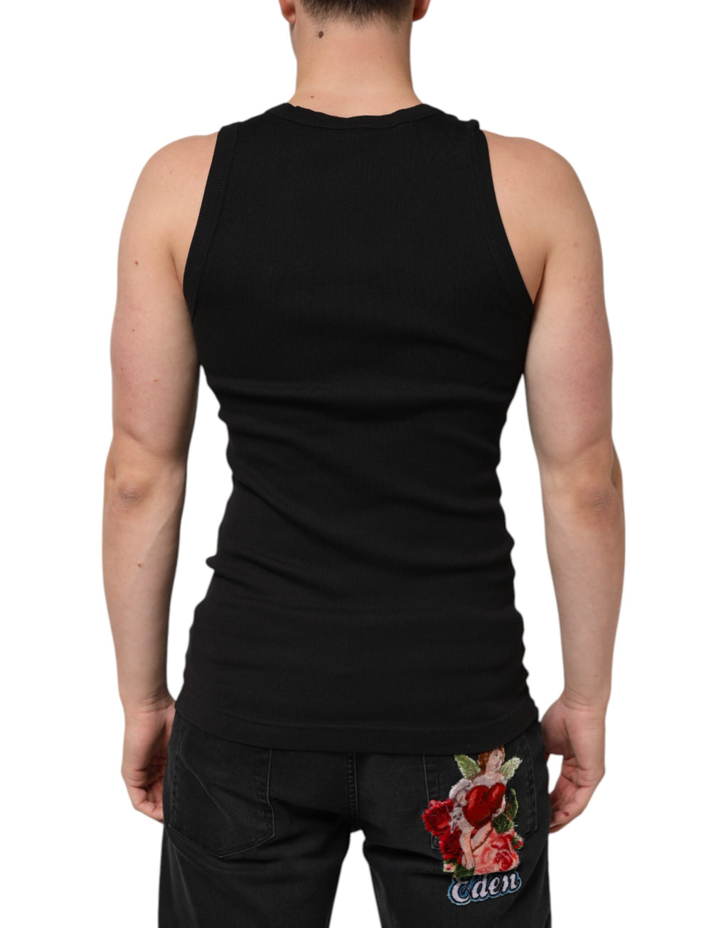 Black Tank Sleeveless Underwear Men T-shirt