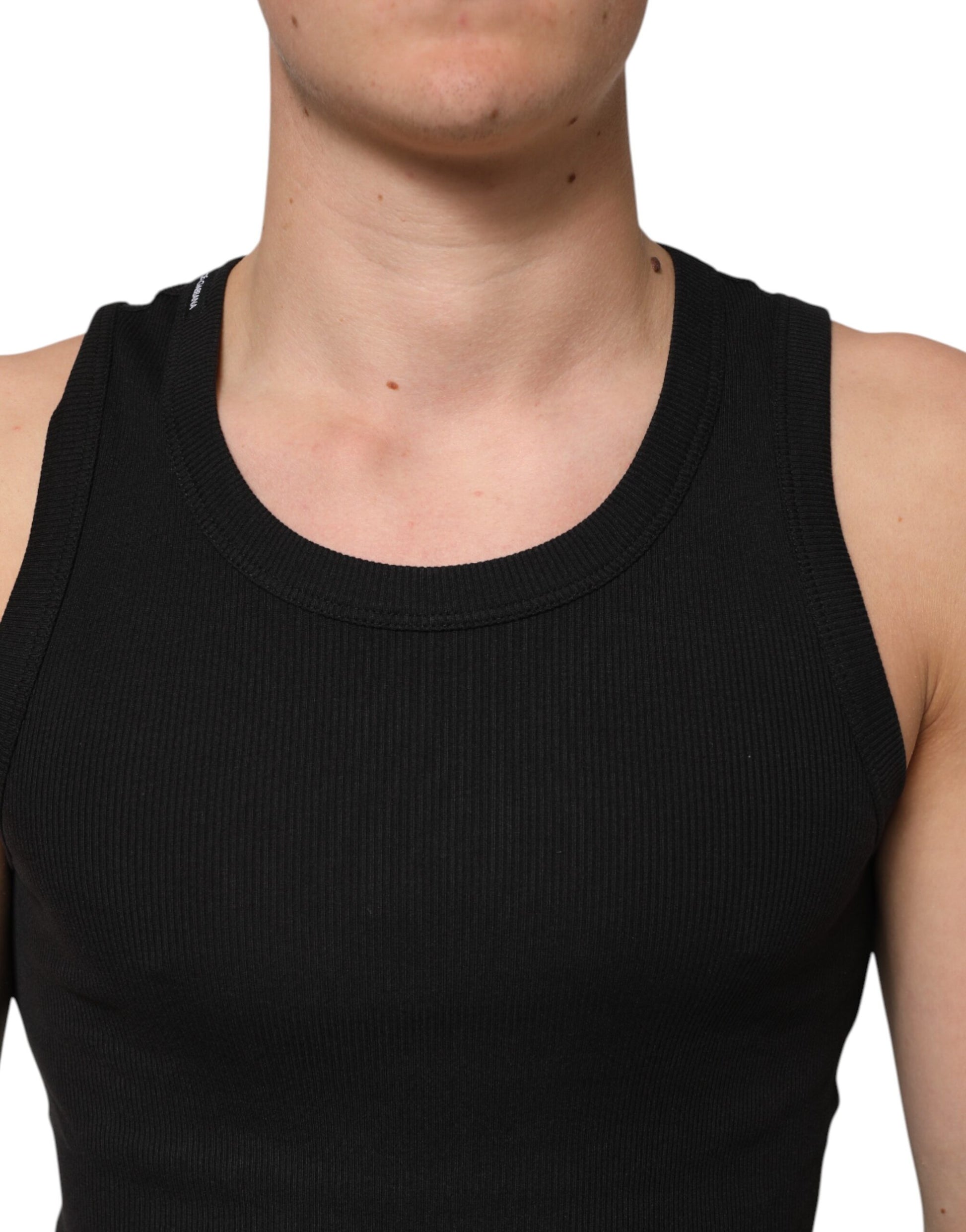 Black Tank Sleeveless Underwear Men T-shirt