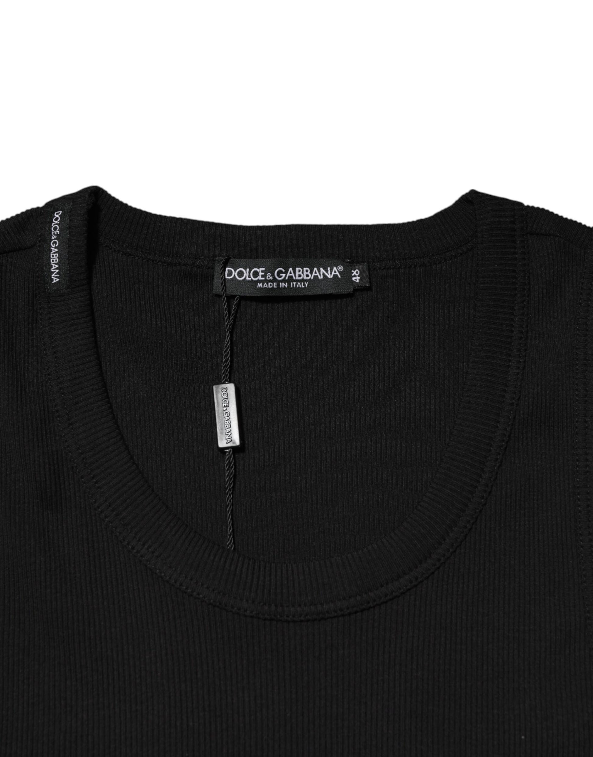 Black Tank Sleeveless Underwear Men T-shirt