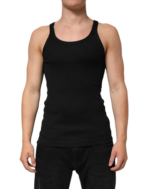 Dolce & Gabbana Black Tank Sleeveless Underwear Men T-shirt