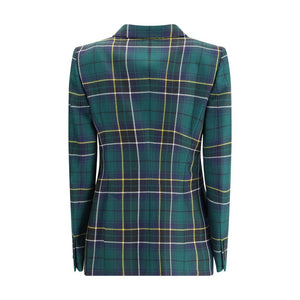 Check patterned Blazer