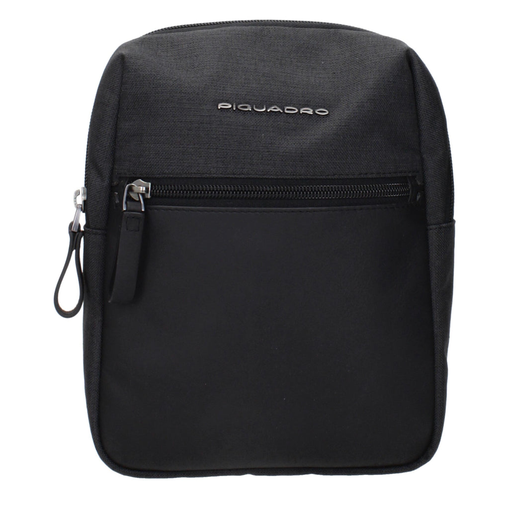 Black Fabric Crossbody Bags