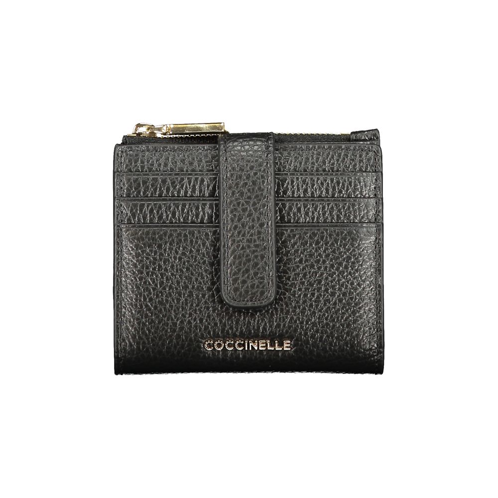 Coccinelle Black Leather Women Wallet