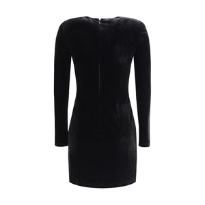 Short velvet Dress