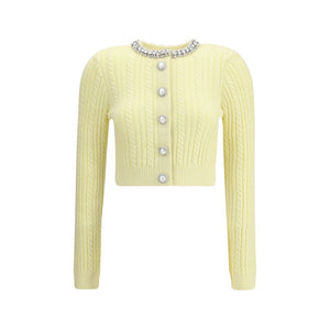 Short alpaca Cardigan