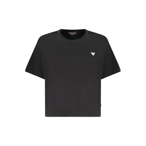 Black Cotton Women Top