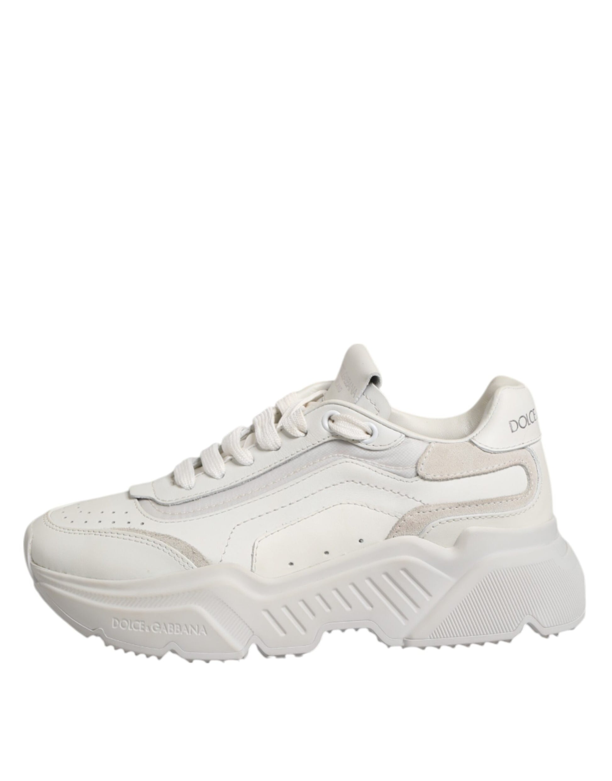 Dolce & Gabbana White Daymaster Low Top Sneaker Shoes