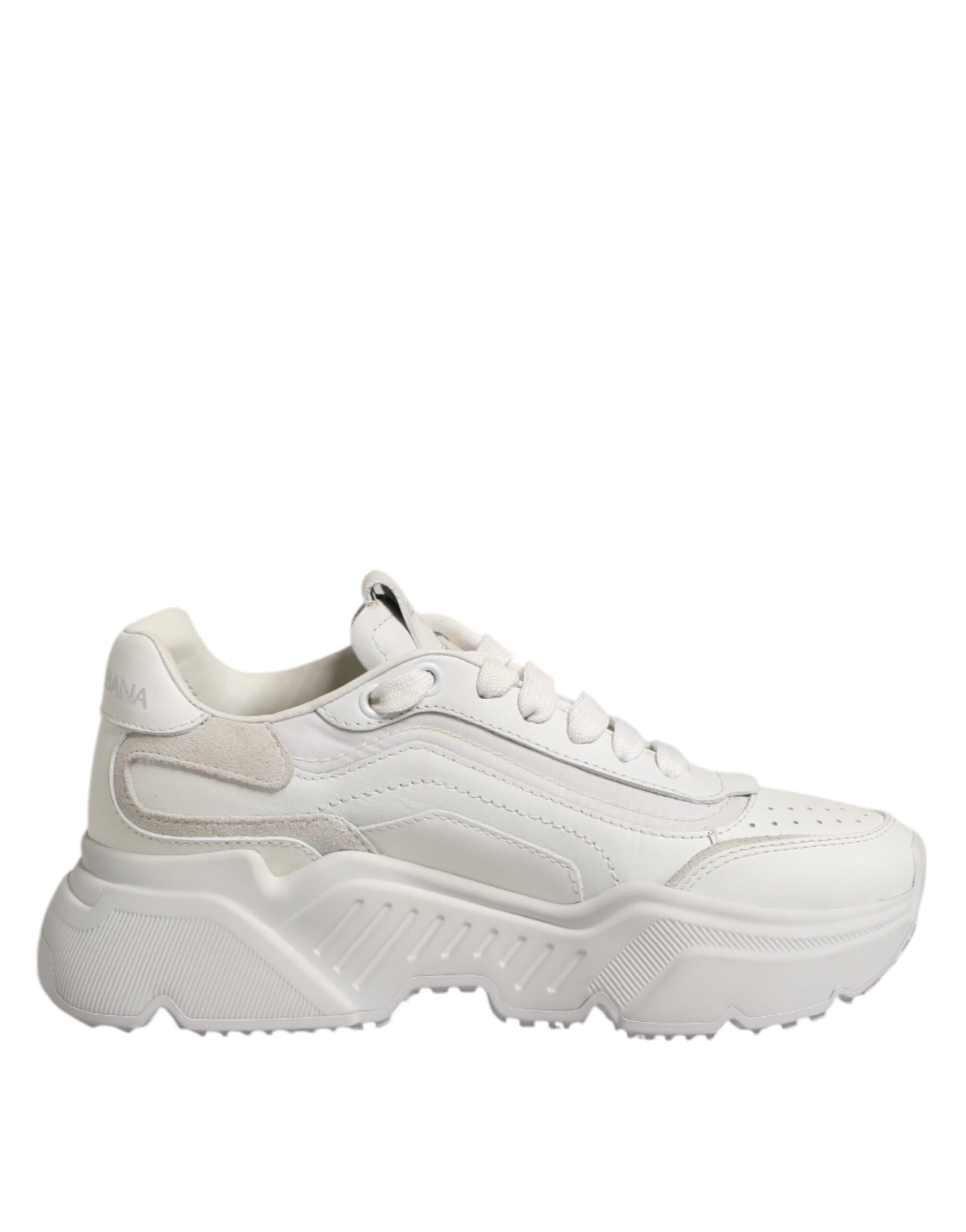 Dolce & Gabbana White Daymaster Low Top Sneaker Shoes