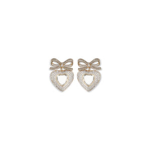 Heart shaped bow Earrings