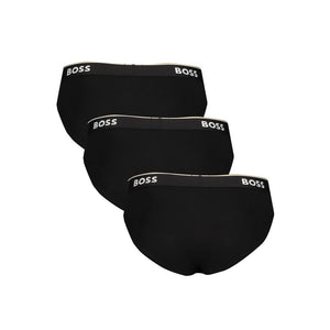 Black Cotton Men Brief