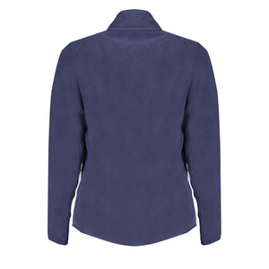Blue Polyester Sweater