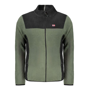 Green Polyester Sweater