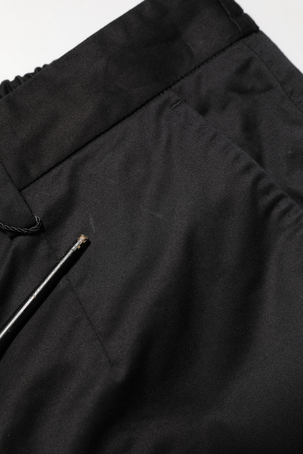 Dolce & Gabbana Black Cotton Tapered Men Formal Trousers Pants