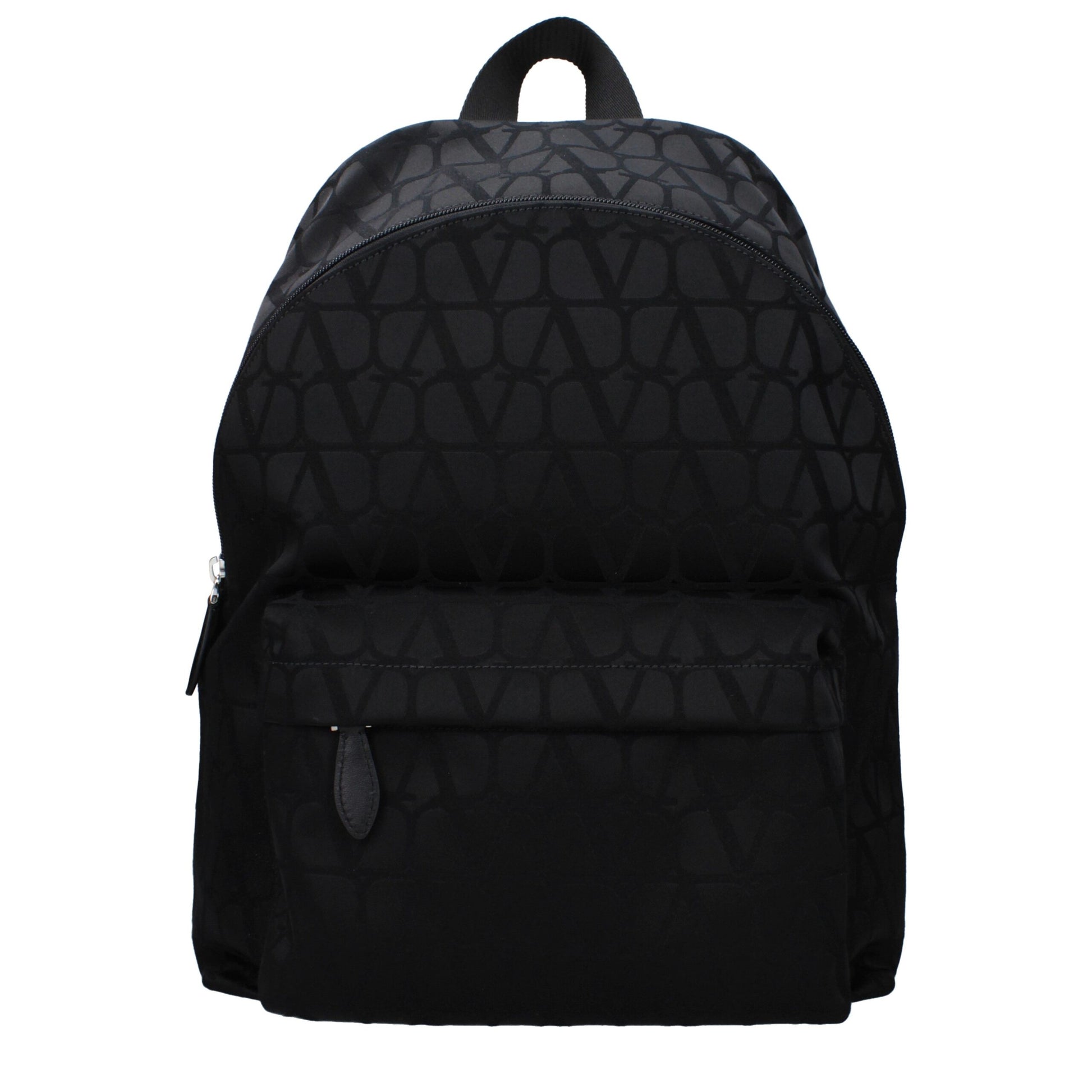 Black Fabric Backpacks