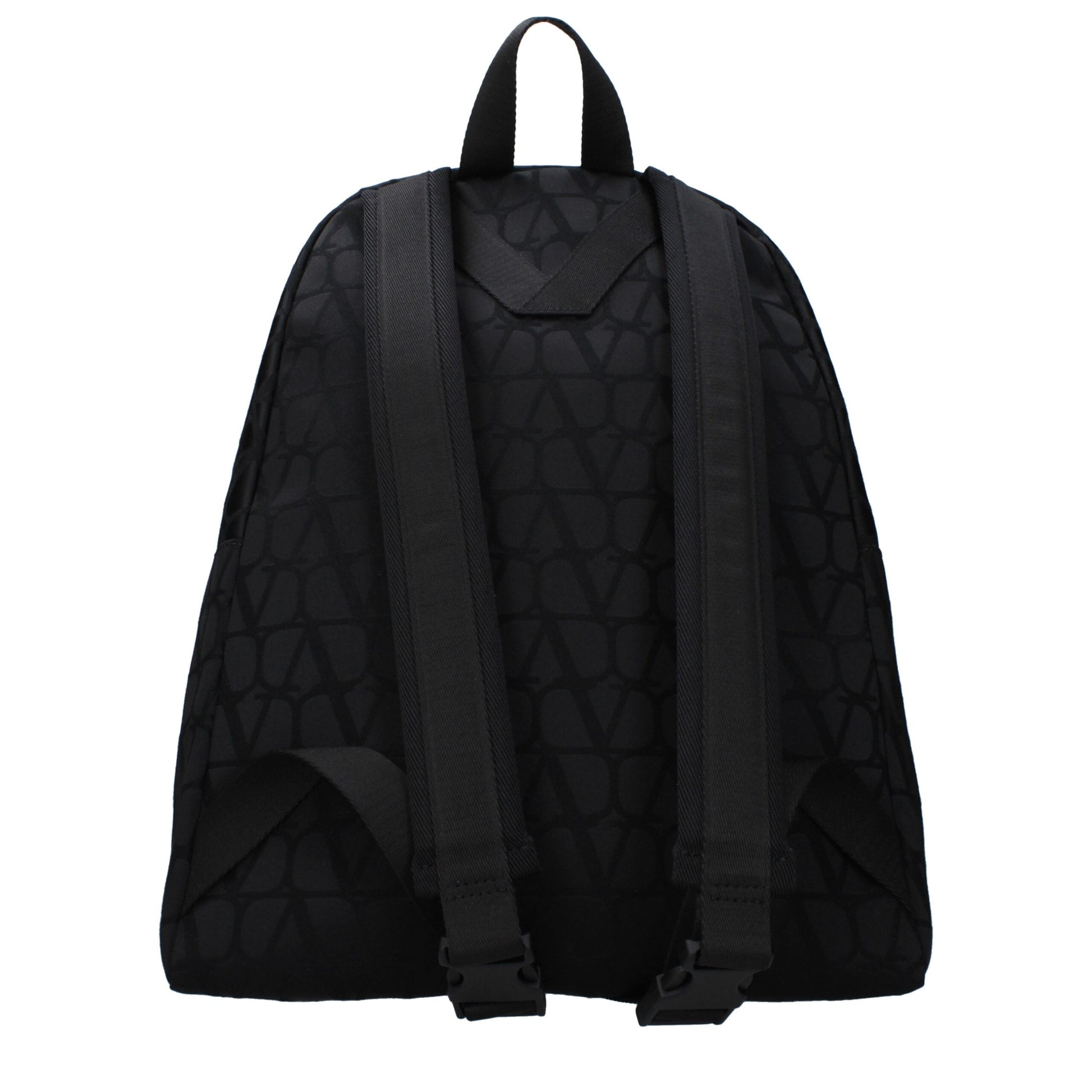 Black Fabric Backpacks