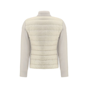 Padded Jacket with wool sleeves
