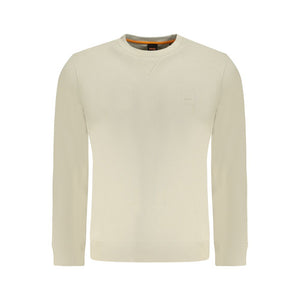 Beige Cotton Sweater