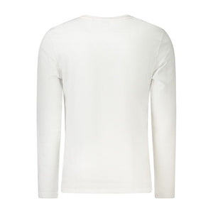 White Cotton Men T-Shirt