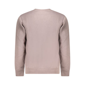 Brown Cotton Men Sweater