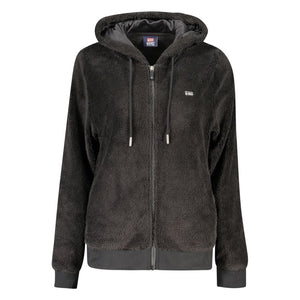 Black Polyester Women's Jacket