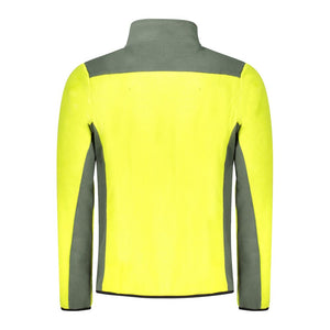 Green Polyester Men Sweater