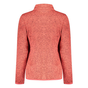 Pink Polyester Women Sweater