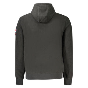 Black Polyester Men Sweater