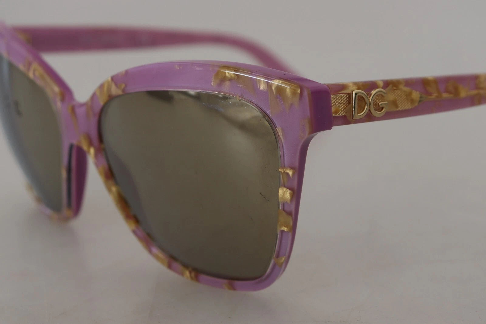 Dolce & Gabbana DG4251 Violet Full Rim Rectangle Frame Shades Sunglasses