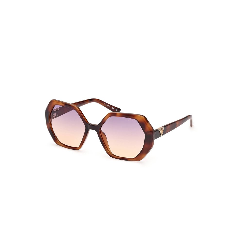 Brown Injected Sunglasses