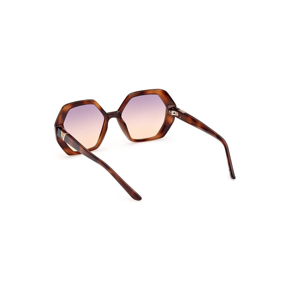 Brown Injected Sunglasses