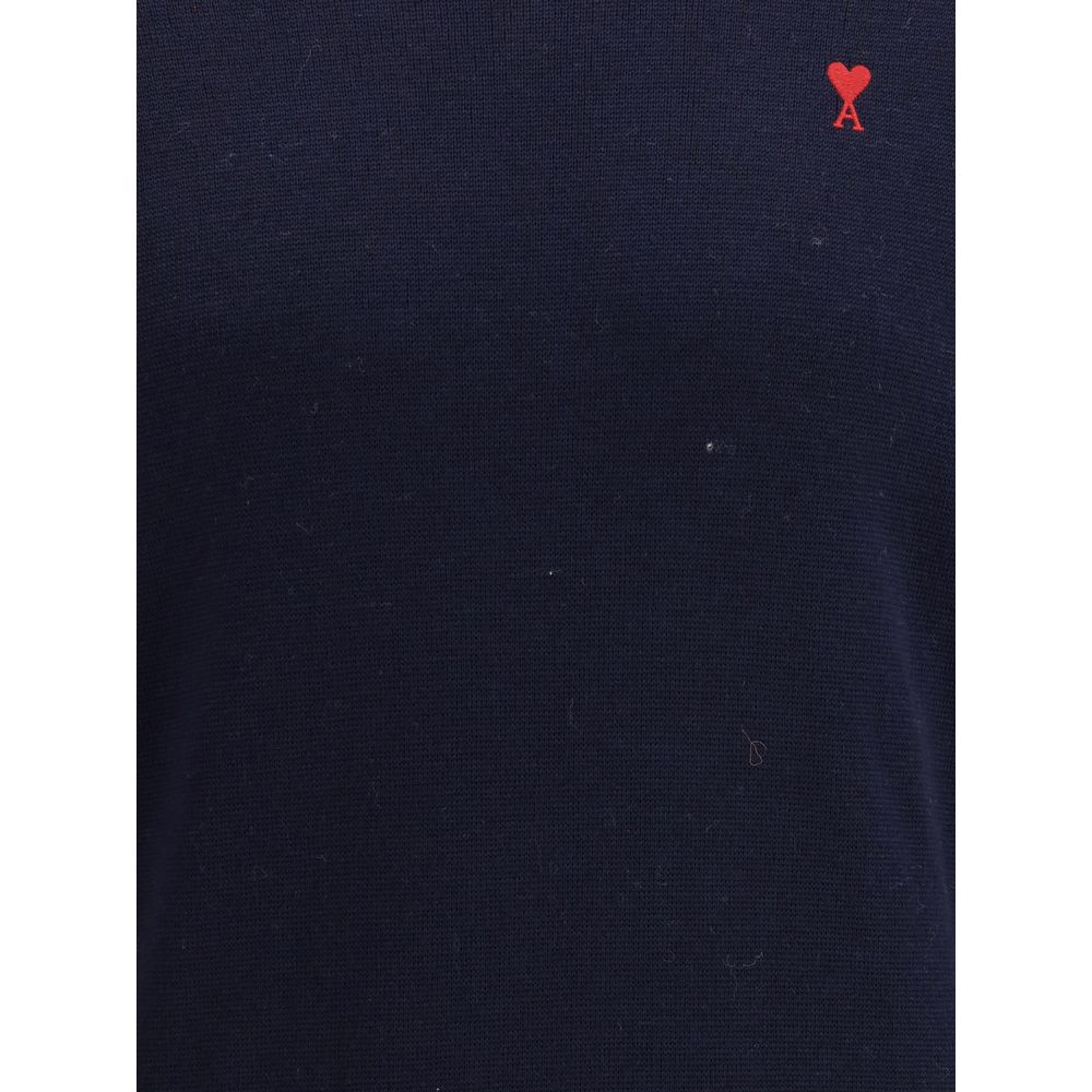 Pull Col Rond Ami De Coeur