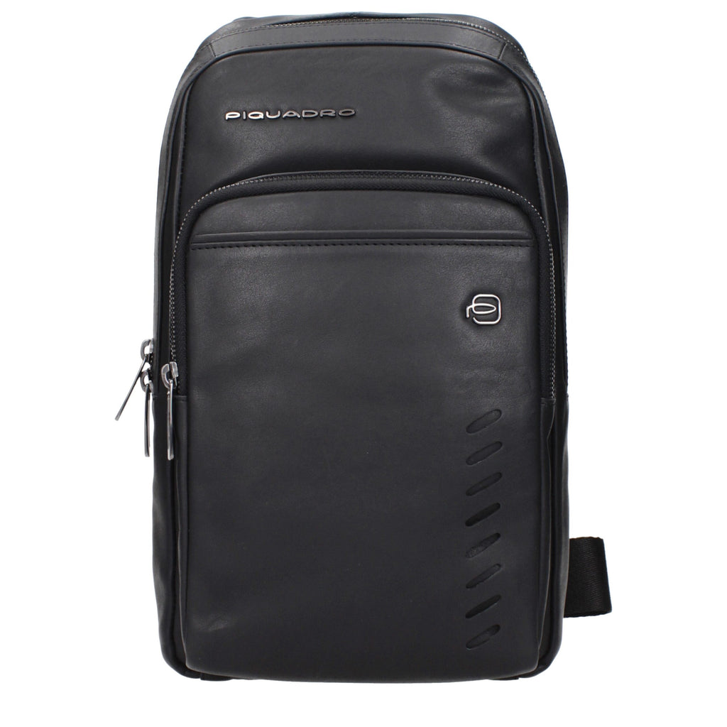 Black Leather Crossbody Bags