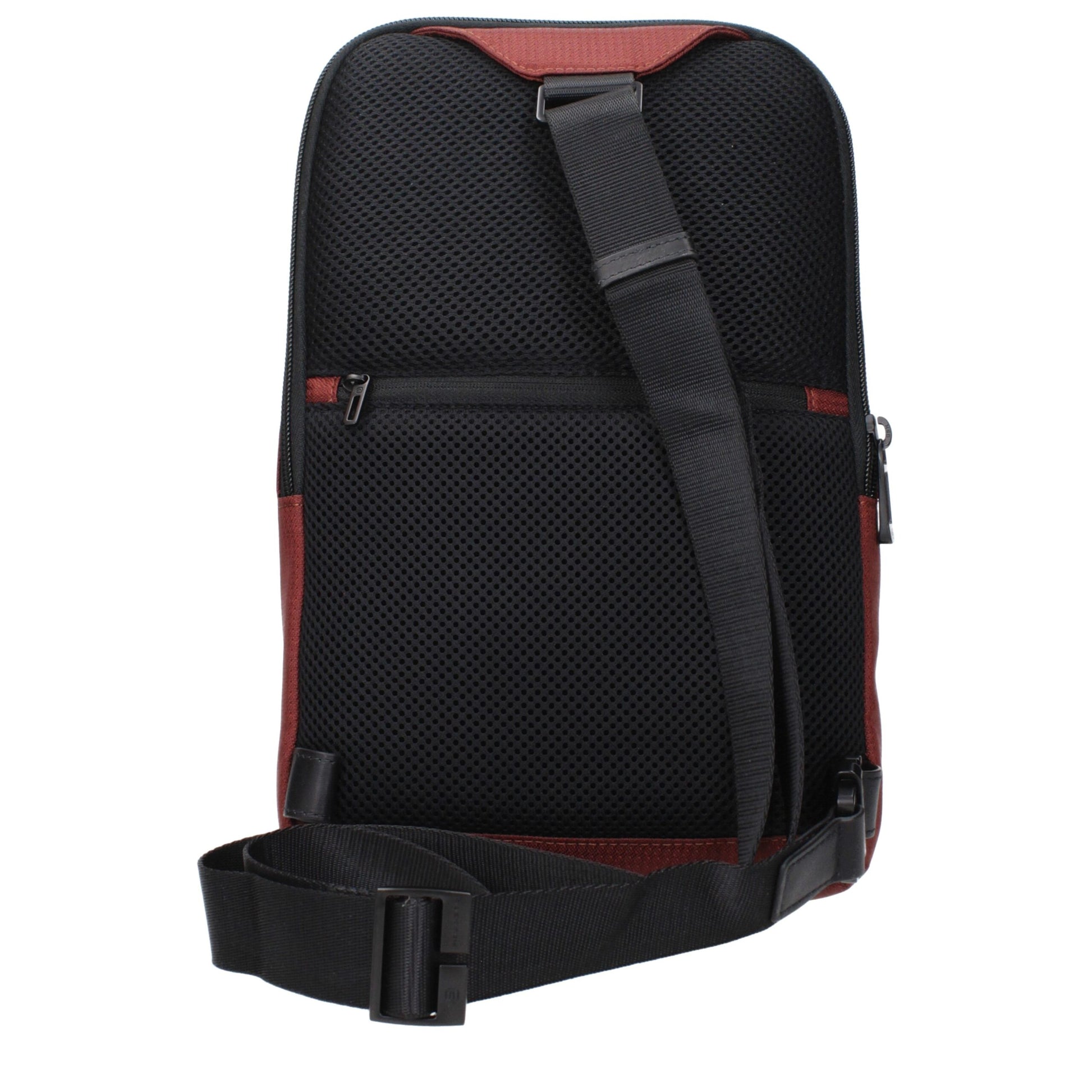 Red Fabric Crossbody Bags