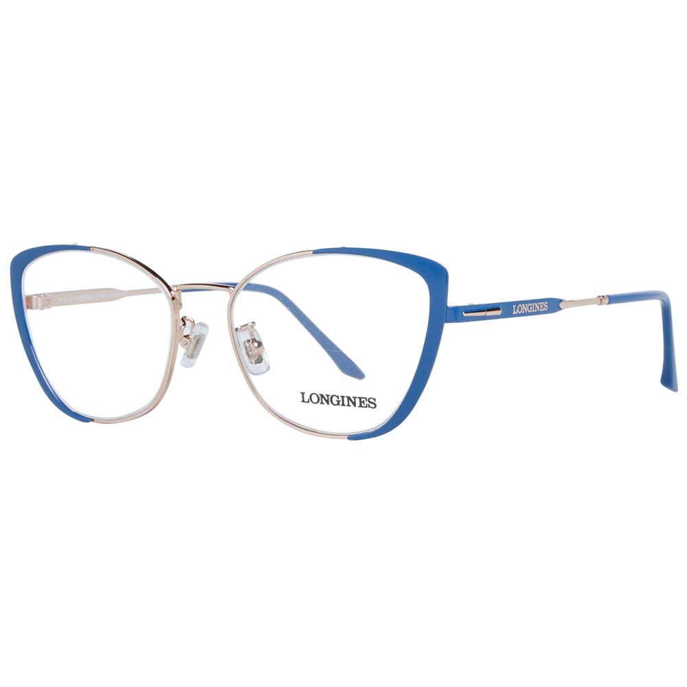 Longines Blue Metal & Plastic Glasses (Frames)