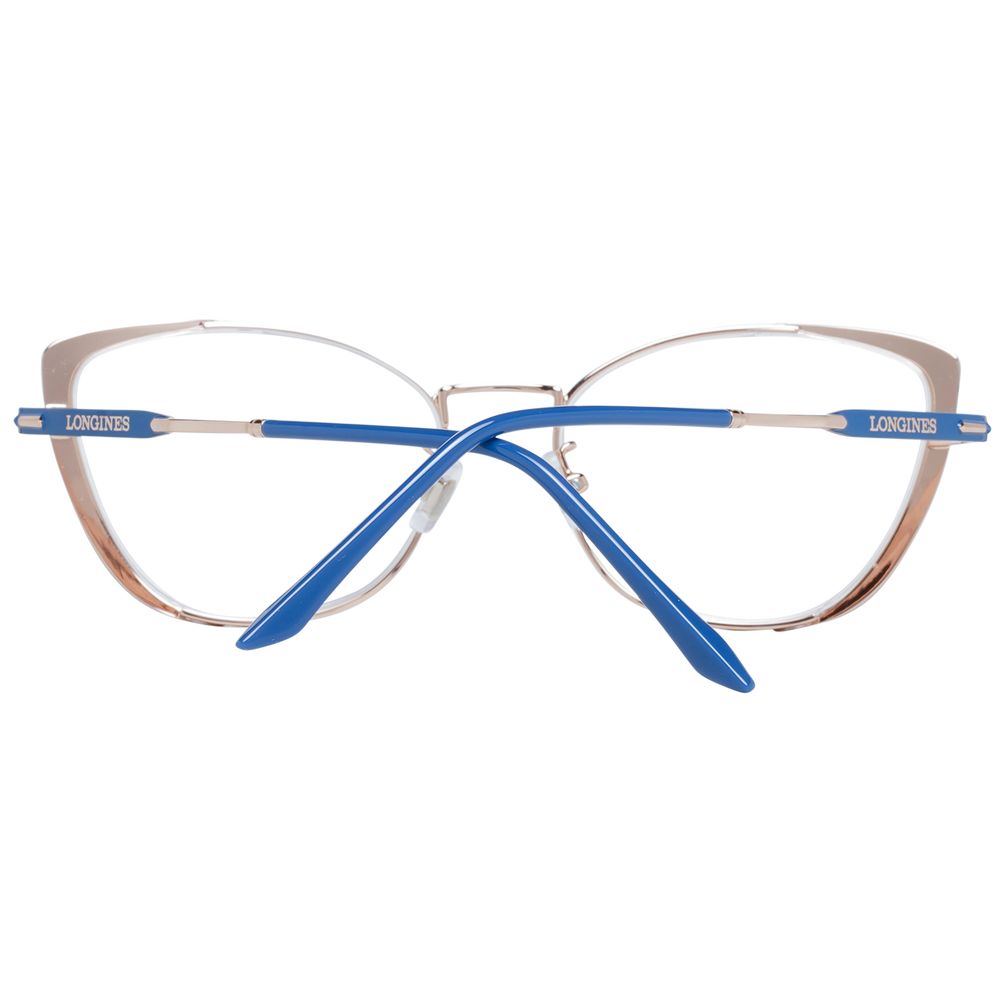 Longines Blue Metal & Plastic Glasses (Frames)