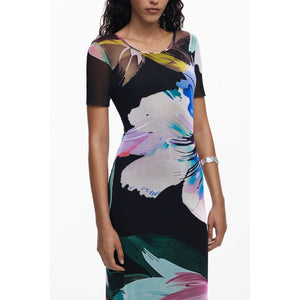 Black Polyester Dress