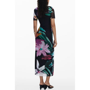 Black Polyester Dress