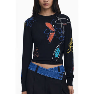 Black Viscose Sweater