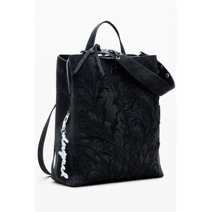 Black Polyethylene Backpack