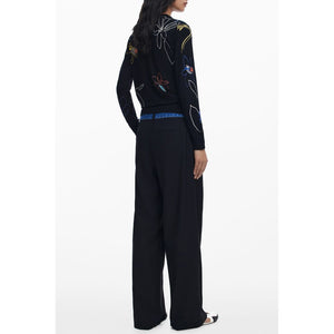 Black Viscose Sweater