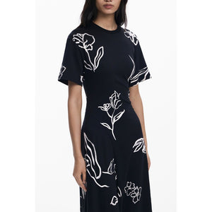 Black Cotton Dress