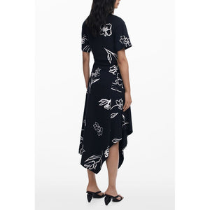 Black Cotton Dress