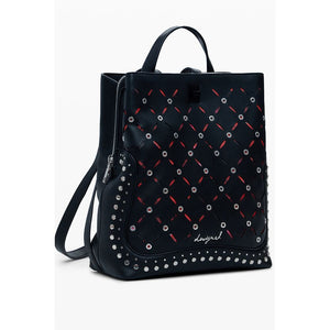 Black Polyethylene Backpack