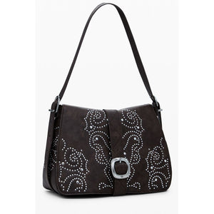 Brown Polyethylene Handbag