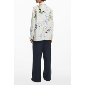 White Polyester Jackets & Coat