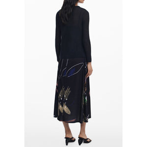 Black Polyester Dress