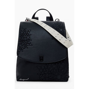 Black Polyethylene Backpack