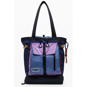 Blue Polyethylene Backpack