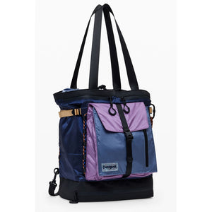 Blue Polyethylene Backpack